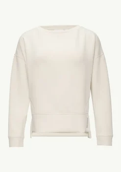 Softes Sweatshirt mit seitlichen Schlitzen-Comma Outlet