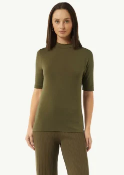 Softes T-Shirt aus Modalmix-Comma Discount