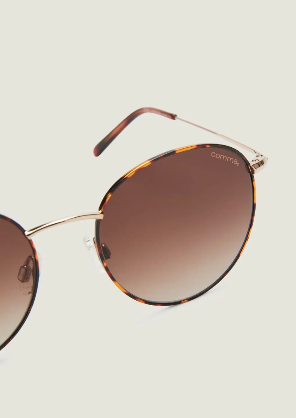 Sonnenbrille in runder Form-Comma Discount