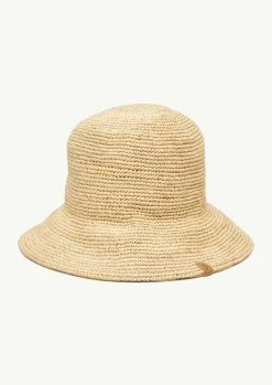 Sonnenhut in Bast-Optik aus Raffia-Grass-Comma Fashion