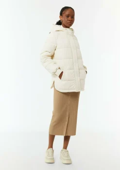 Steppjacke aus Baumwollmix mit Kapuze-Comma Sale