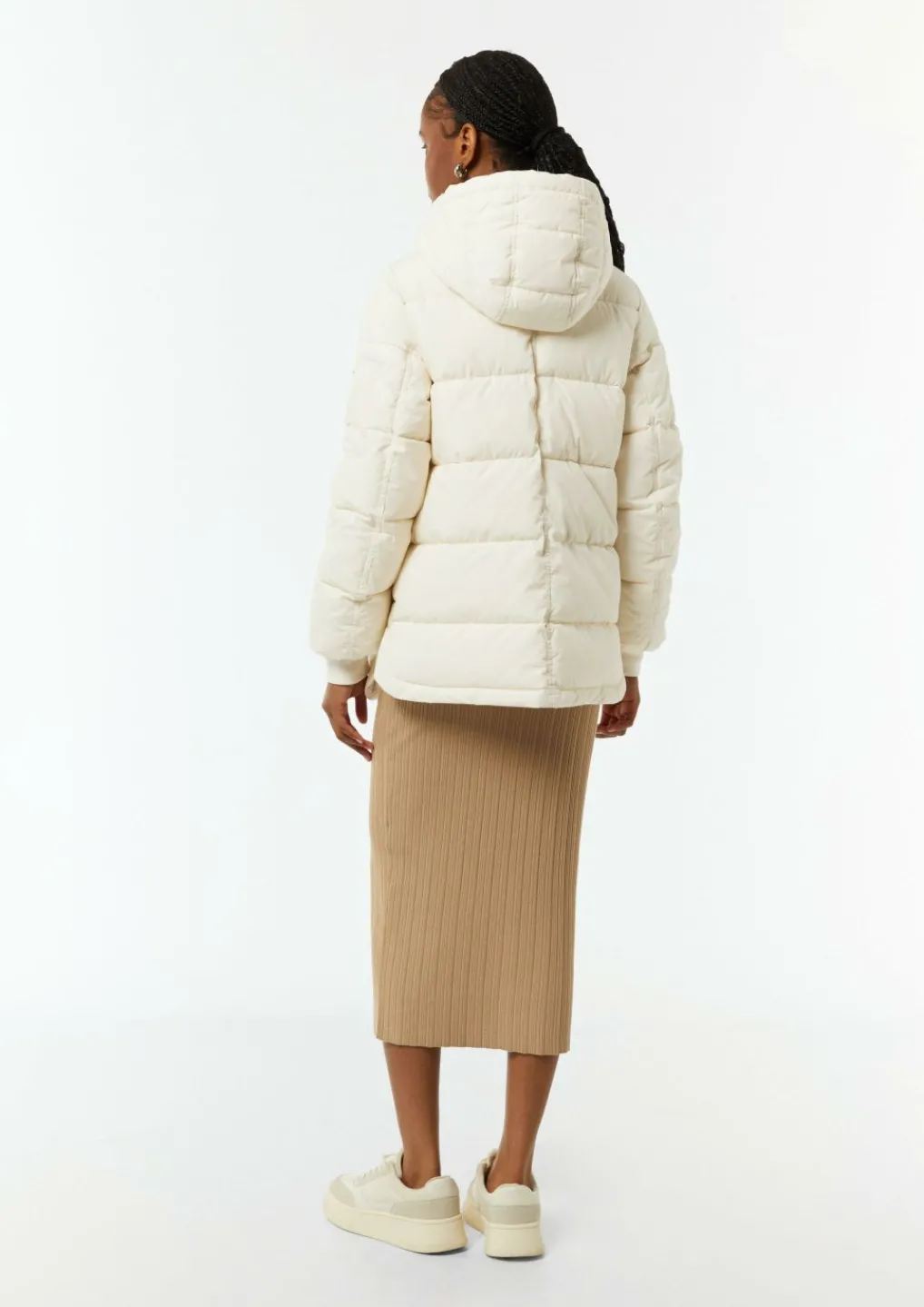 Steppjacke aus Baumwollmix mit Kapuze-Comma Sale