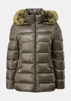 Steppjacke mit abnehmbarem Kunstfell-Comma Sale
