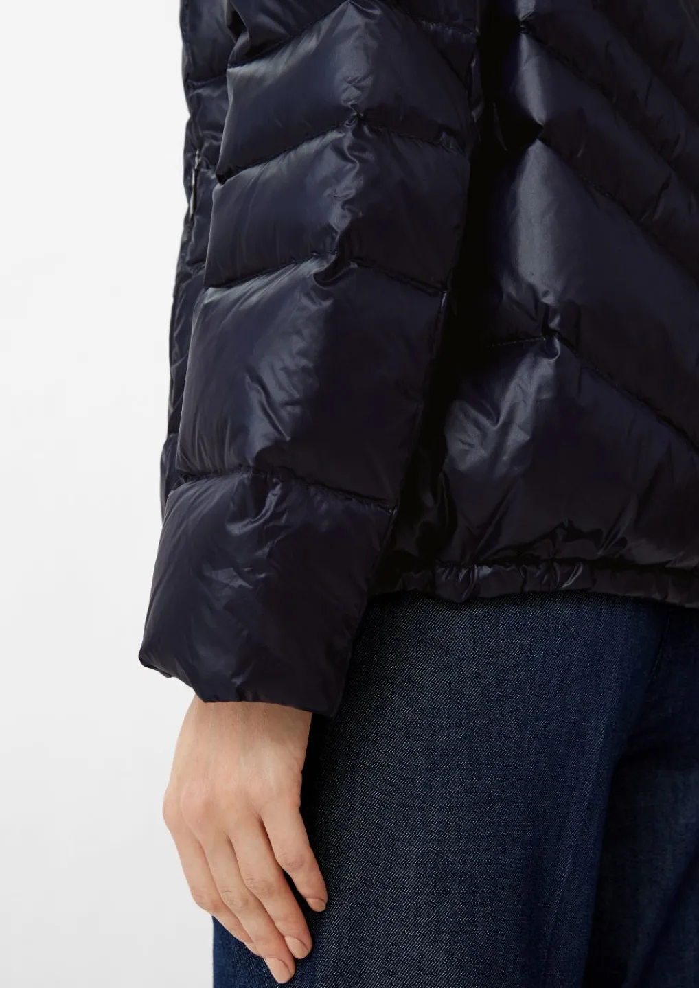 Steppjacke mit Daunen wattiert-Comma Outlet
