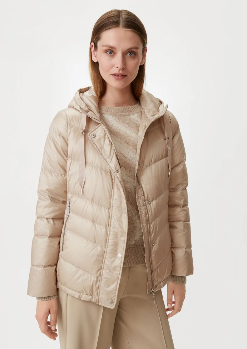 Steppjacke mit Daunen wattiert-Comma New