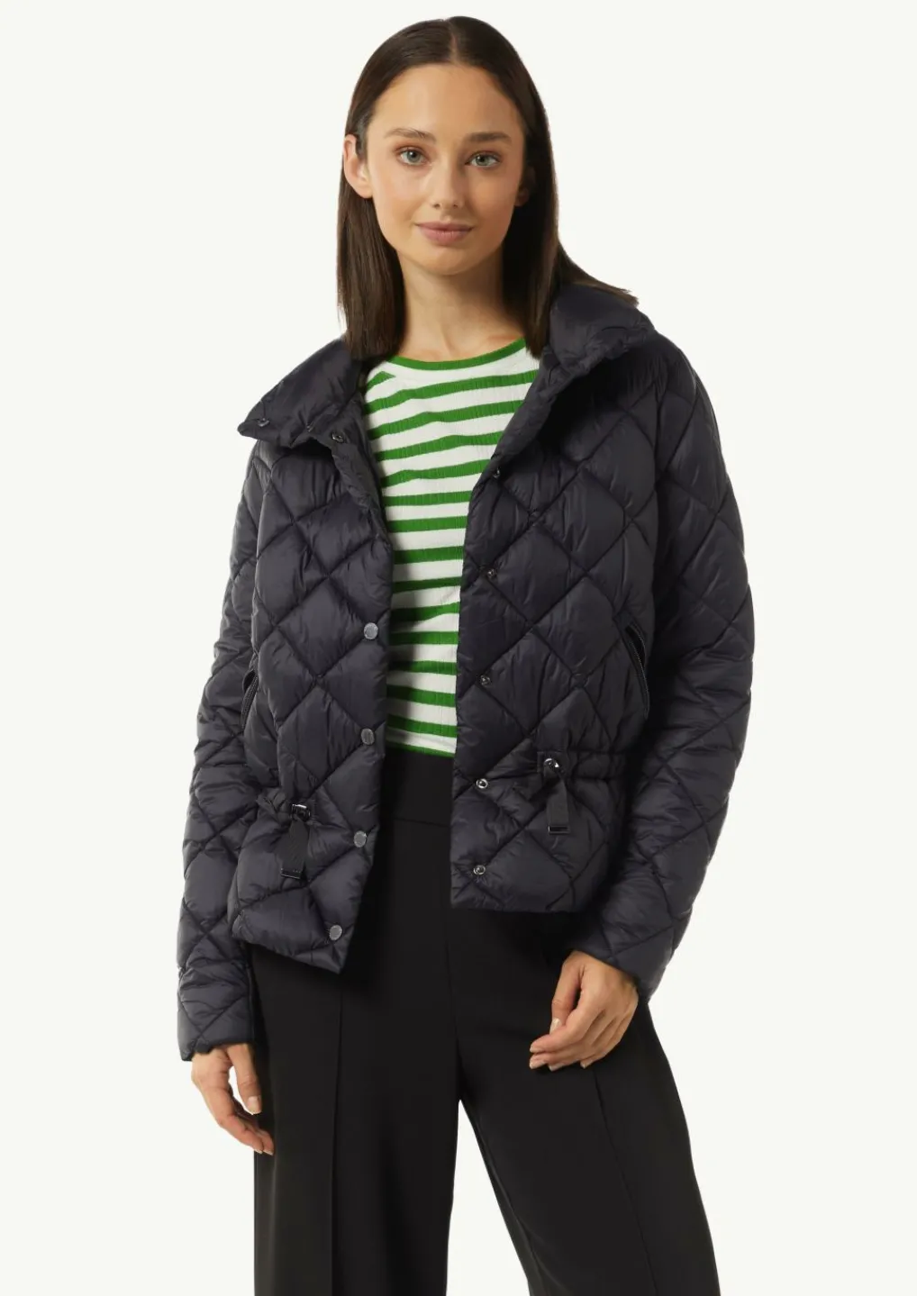 Steppjacke mit Taillendetail-Comma Clearance