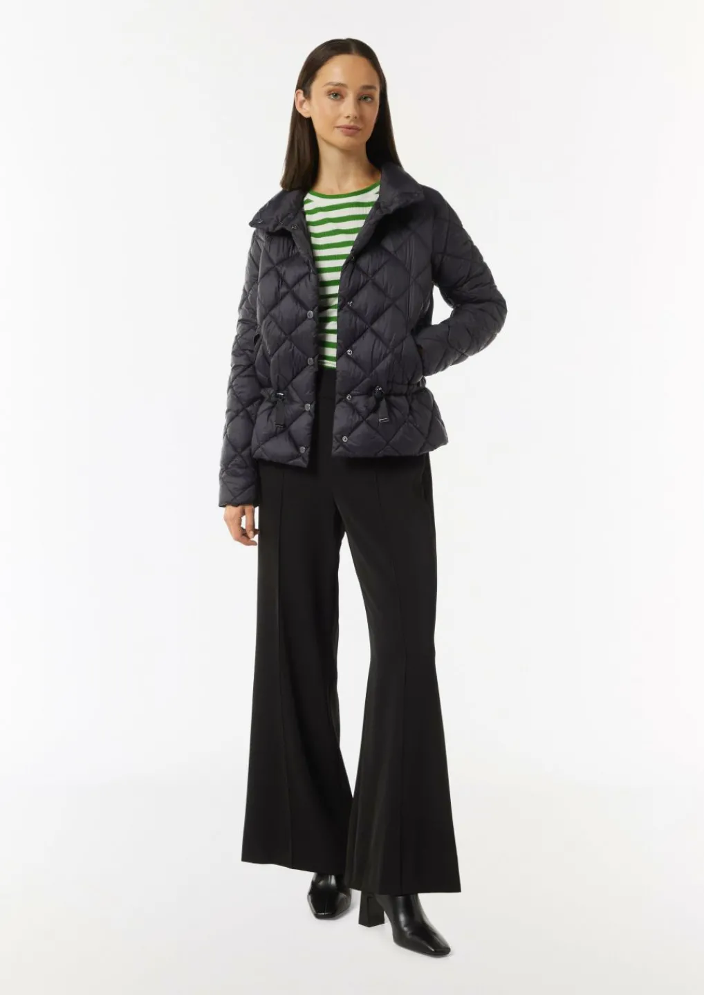 Steppjacke mit Taillendetail-Comma Clearance