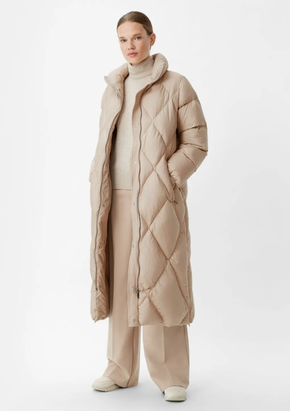 Steppmantel aus Nylon-Comma New