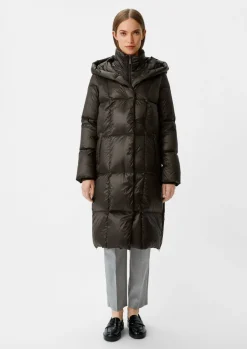 Steppmantel mit Daunen wattiert-Comma Fashion