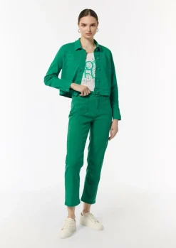 Straight-Leg-Hose aus Lyocellmix-Comma Sale
