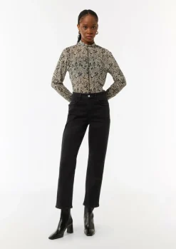 Straight-Leg-Jeans aus Baumwollstretch-Comma Best