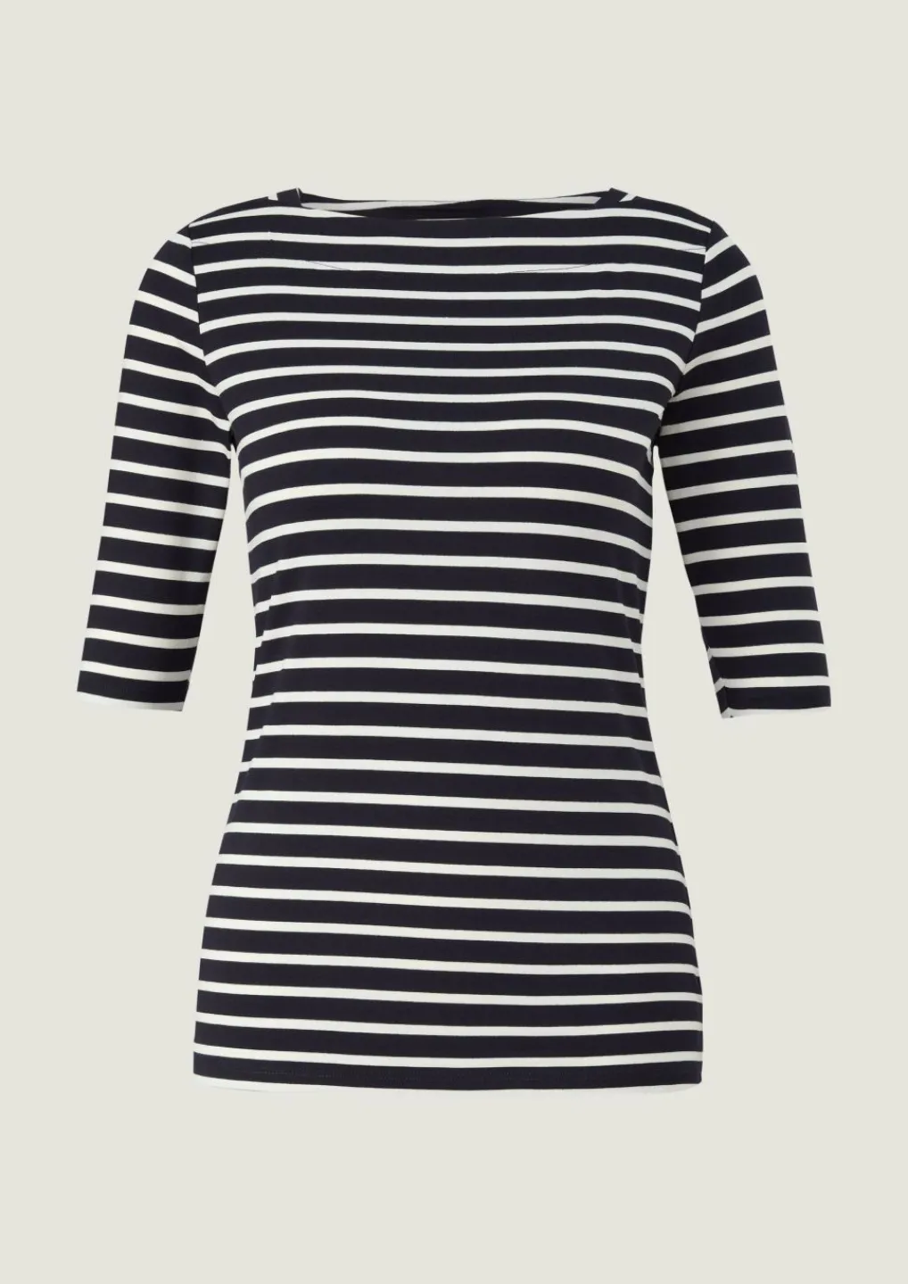 Streifenshirt mit halben Ärmeln-Comma Sale