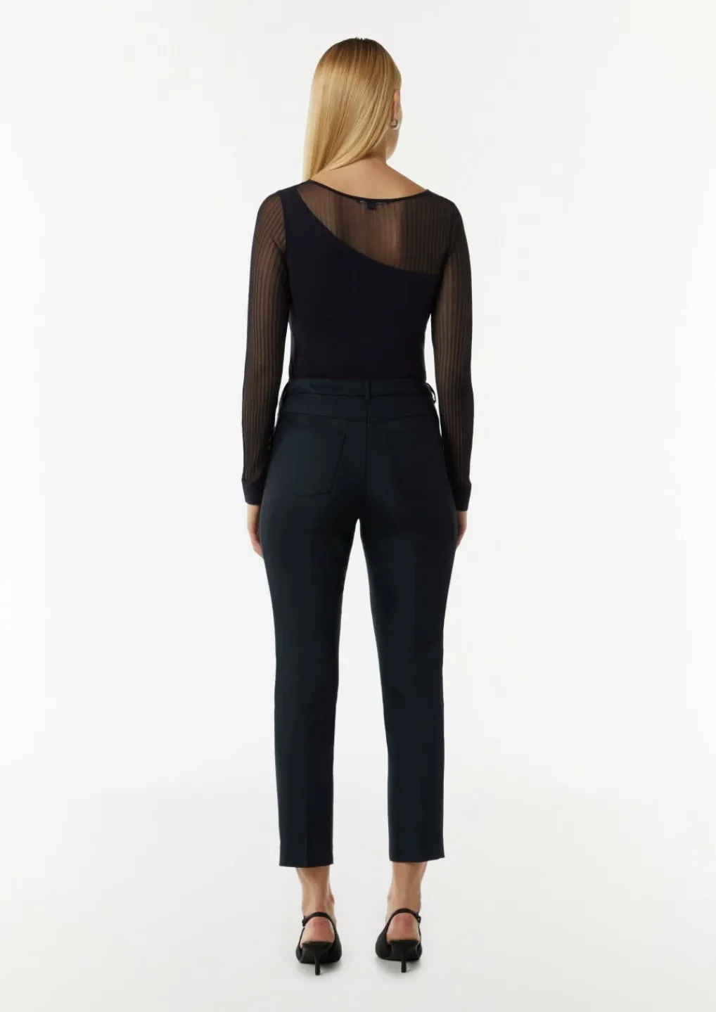 Stretchhose im Slim Fit-Comma Outlet