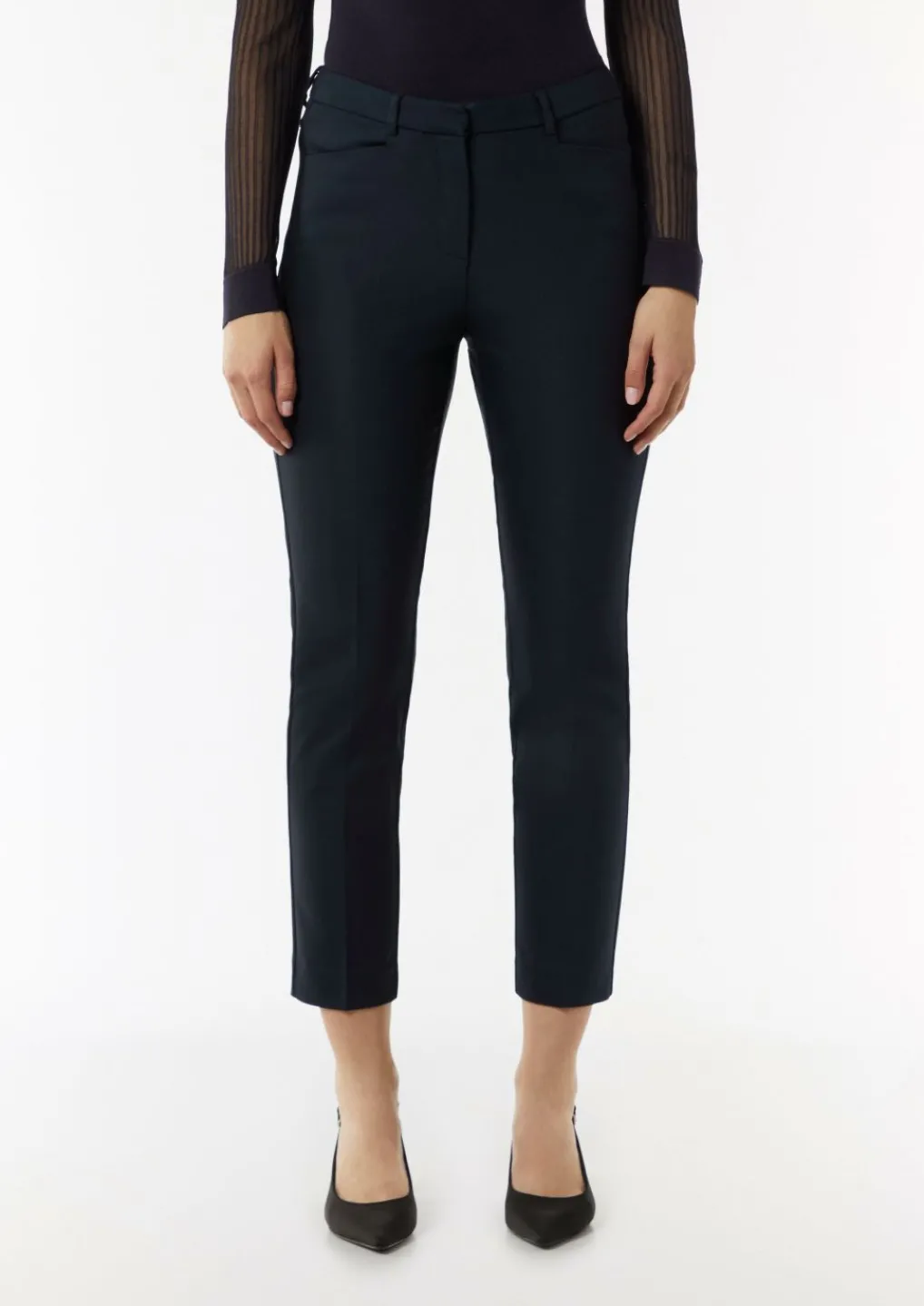 Stretchhose im Slim Fit-Comma Outlet