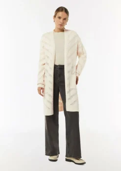 Strickcardigan mit zarten Pailletten-Comma Hot