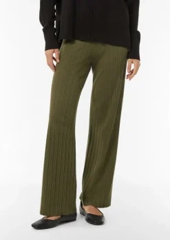 Strickhose mit Rippstruktur-Comma Sale