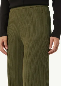Strickhose mit Rippstruktur-Comma Sale
