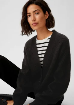 Strickjacke aus Wollmix-Comma New