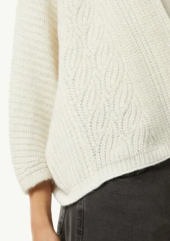 Strickjacke mit Alpaka und Kaschmir-Comma Best