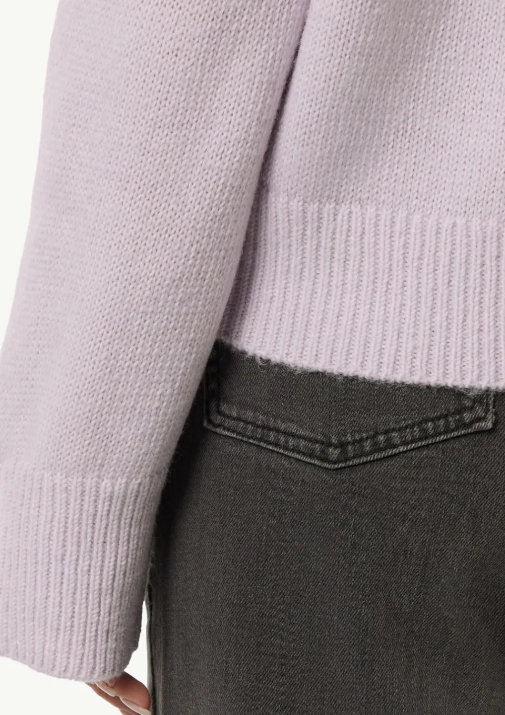 Strickjacke mit Zopf-Detail-Comma Discount
