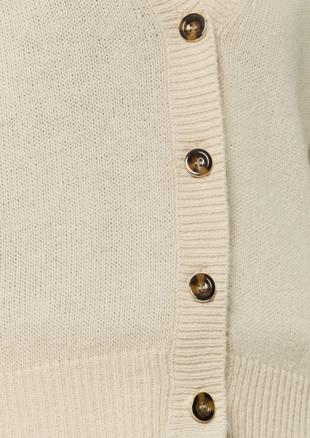 Strickjacke mit Zopf-Detail-Comma Hot