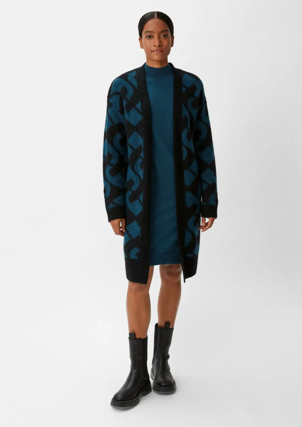Strickkleid aus Viskosemix-Comma Sale