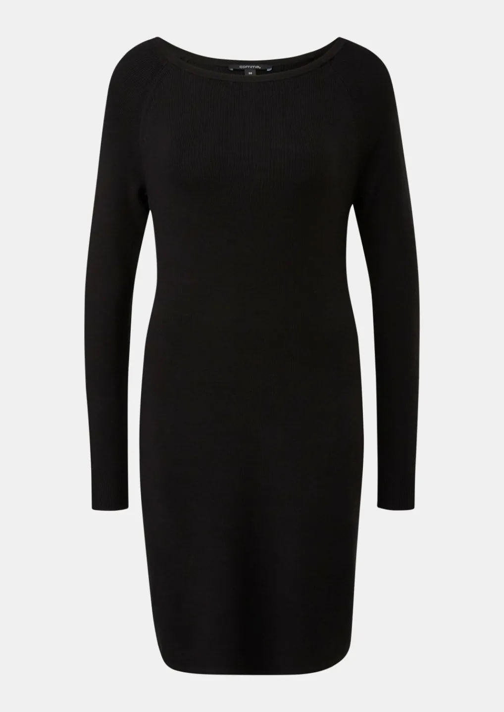 Strickkleid mit Transparenz-Effekt-Comma Fashion