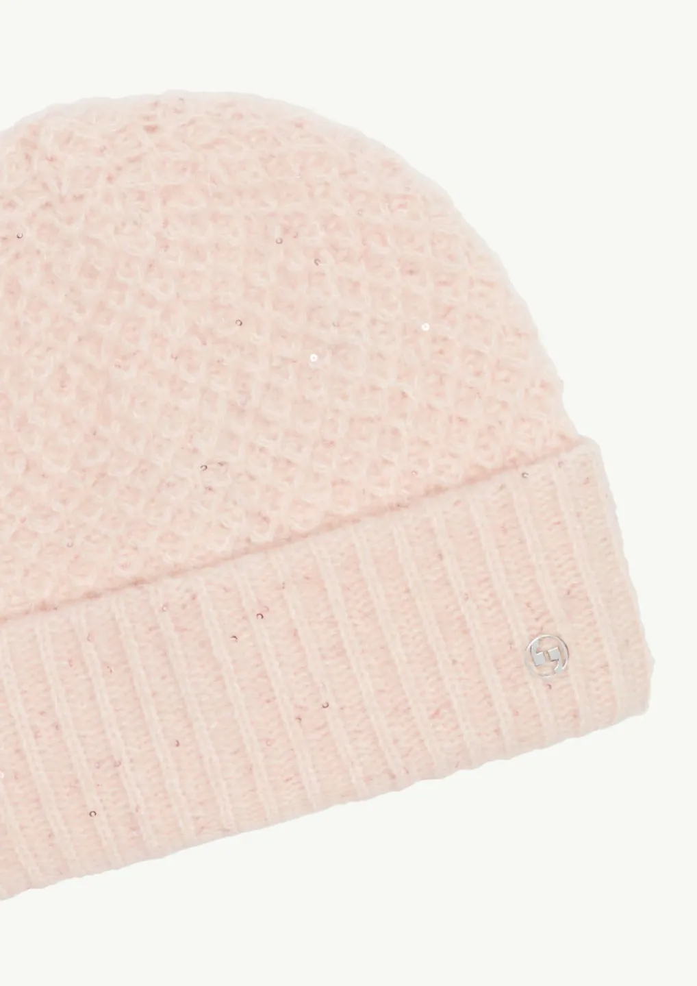 Strickmütze mit Pailletten-Comma Hot