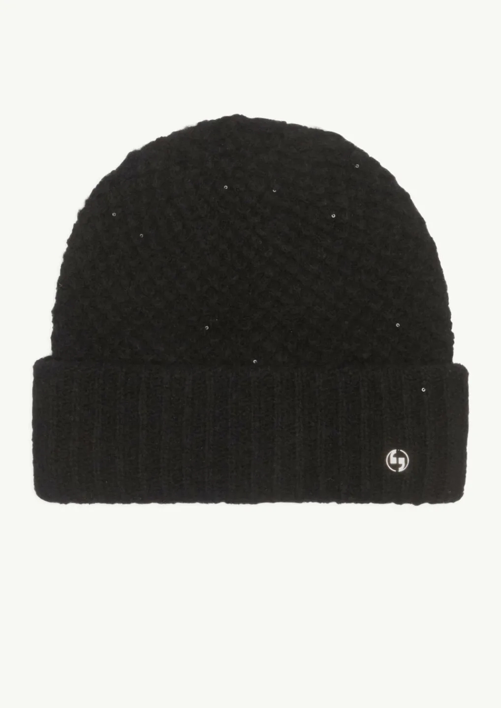 Strickmütze mit Pailletten-Comma Clearance