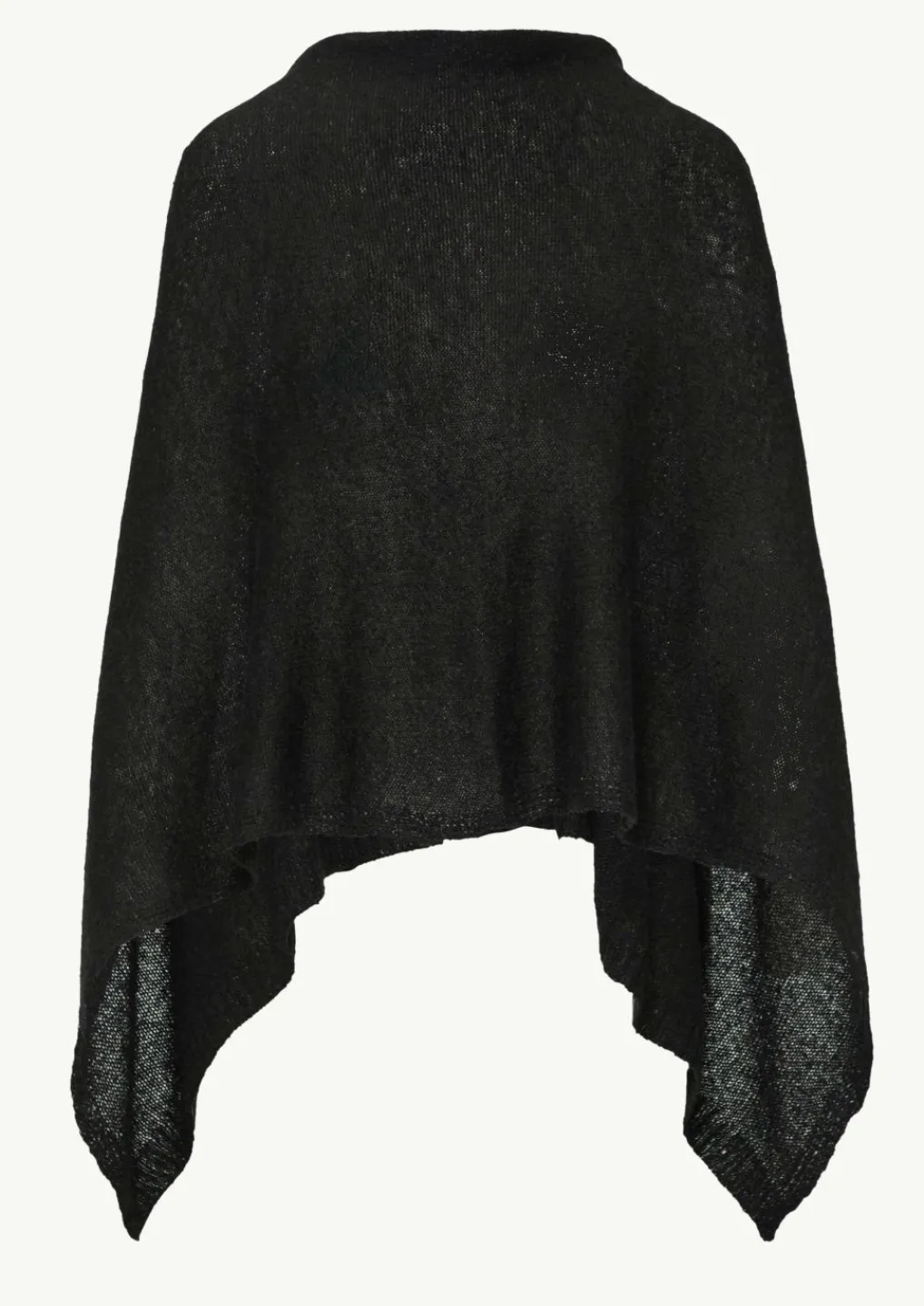 Strick-Poncho mit Glitzergarn und Pailletten-Comma Sale