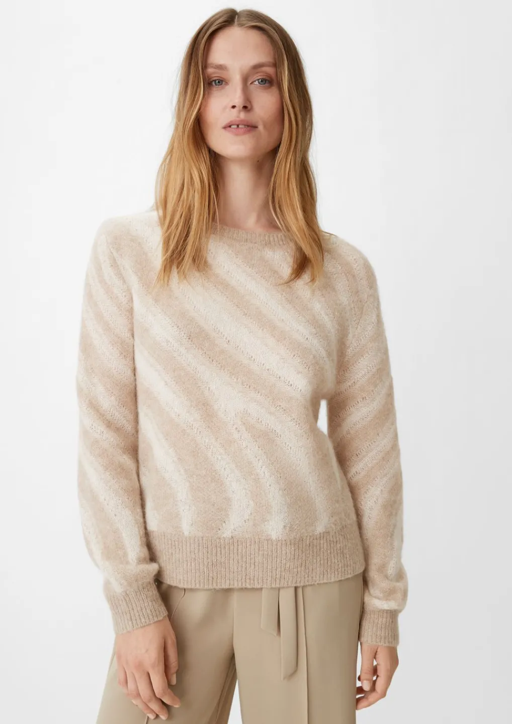Strickpulli aus Alpakamix-Comma Outlet