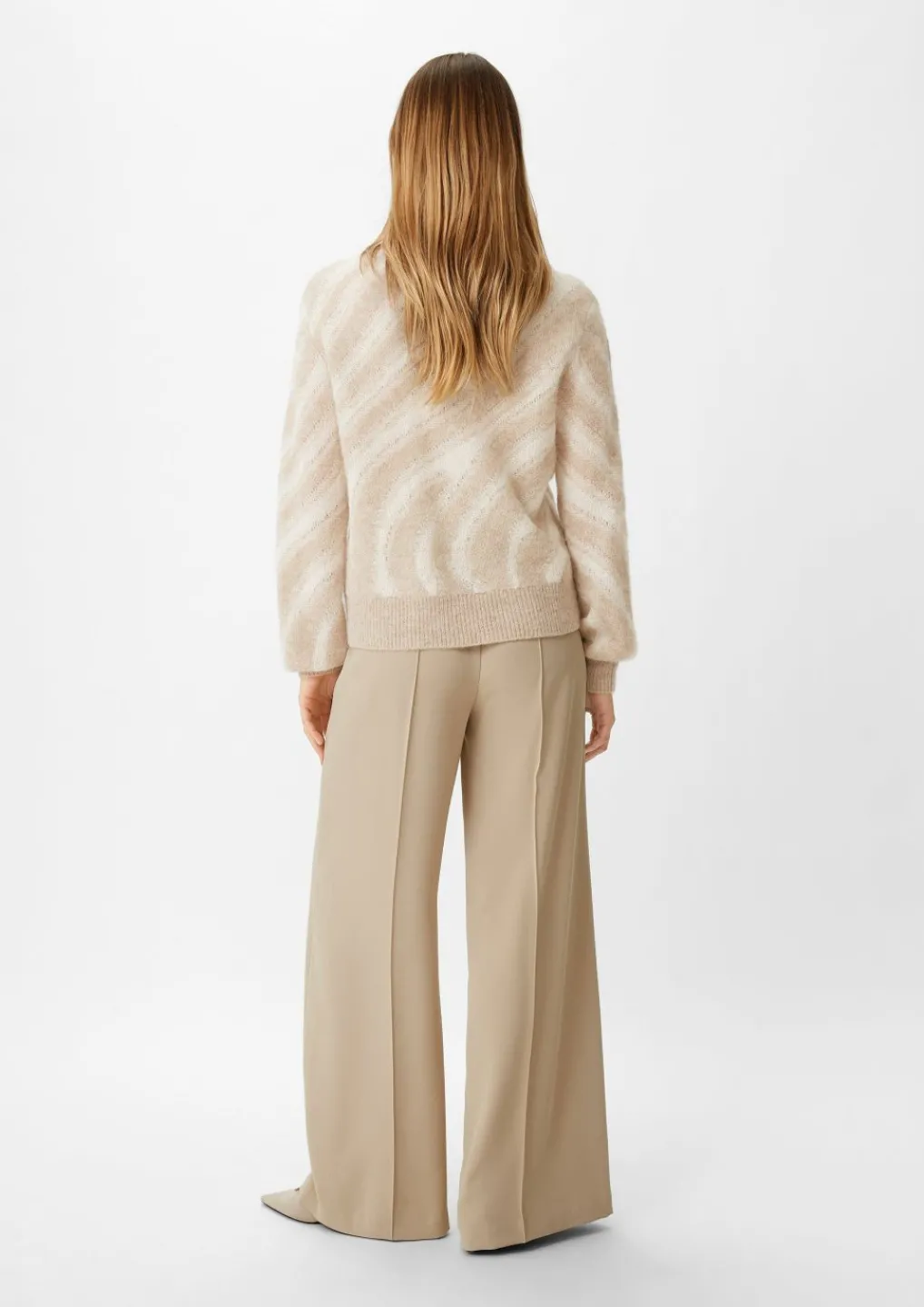 Strickpulli aus Alpakamix-Comma Outlet
