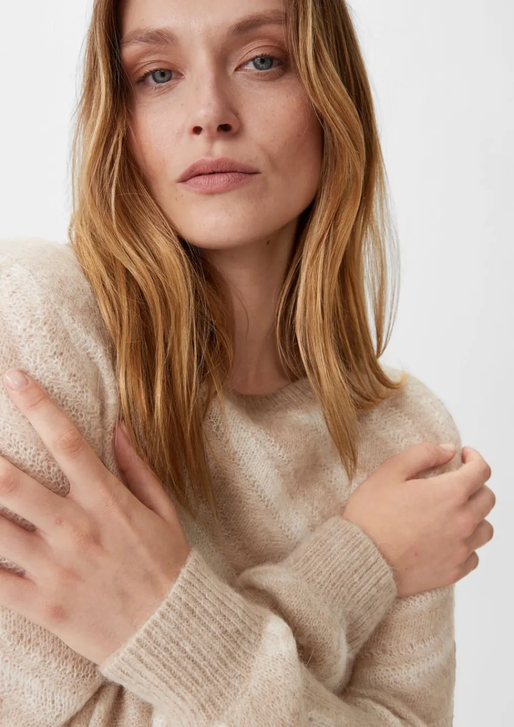 Strickpulli aus Alpakamix-Comma Outlet