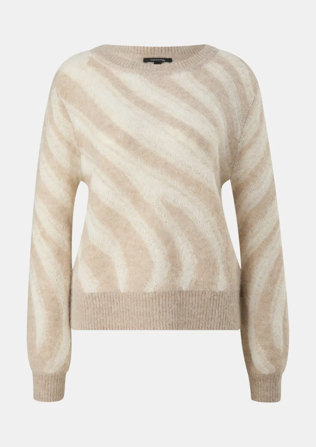 Strickpulli aus Alpakamix-Comma Outlet