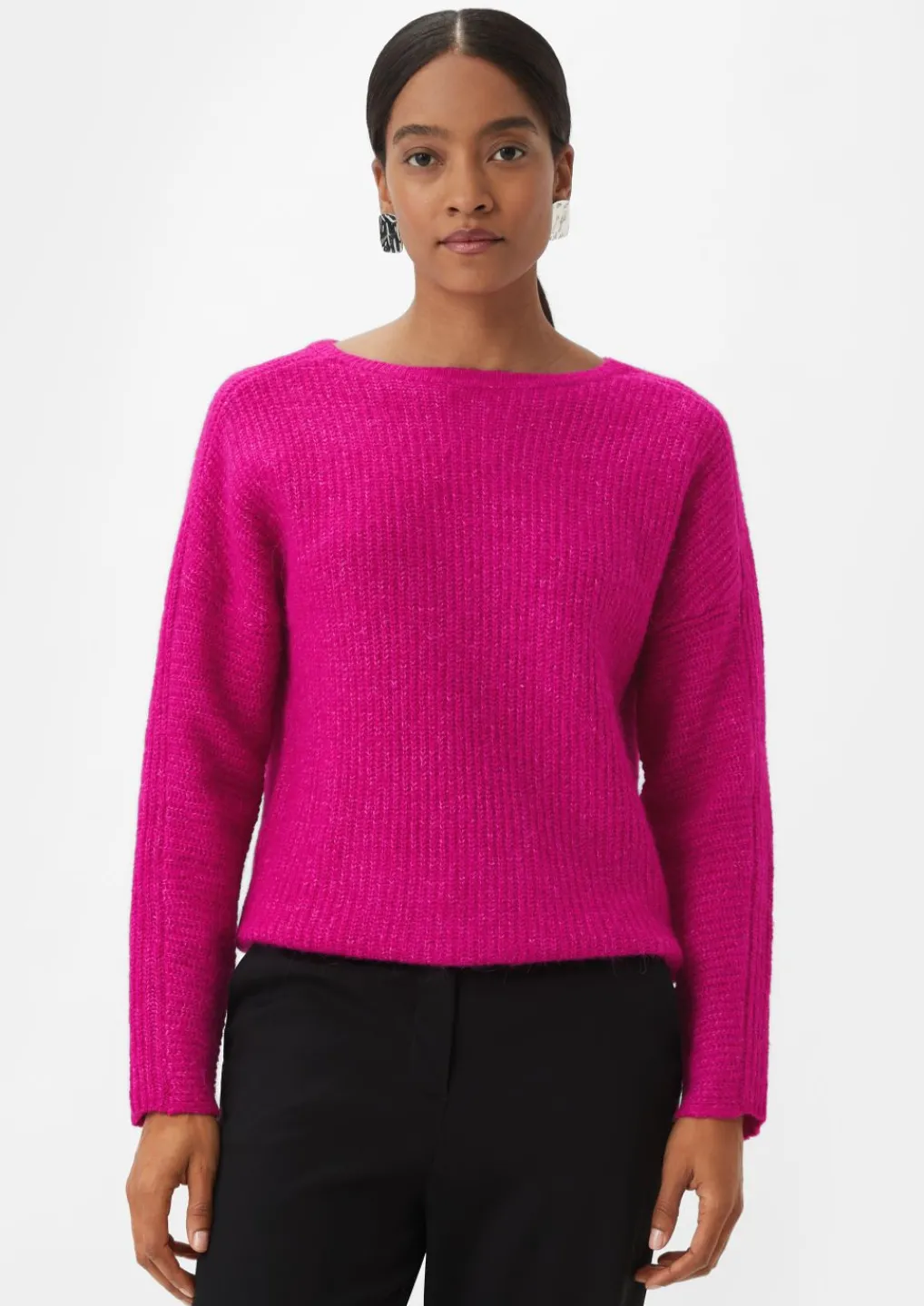 Strickpullover aus Alpakamix-Comma Best