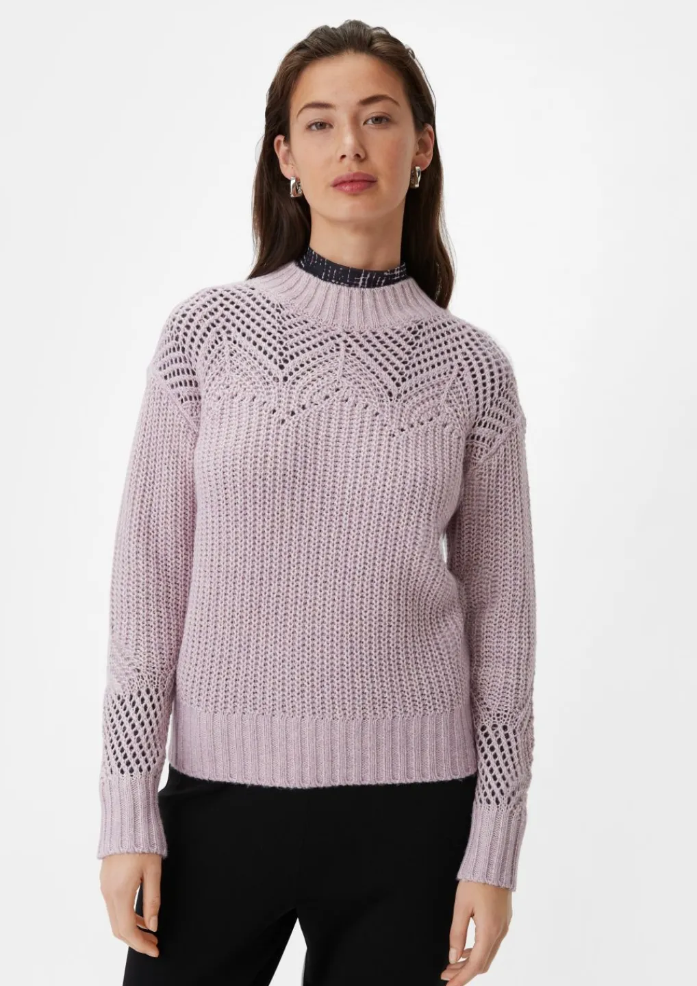 Strickpullover aus Baumwollmix-Comma Online