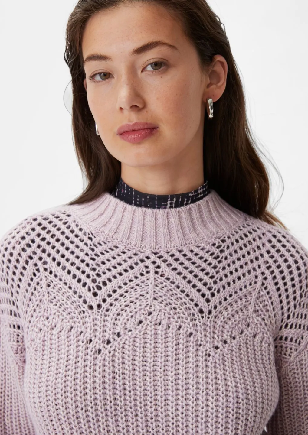Strickpullover aus Baumwollmix-Comma Online