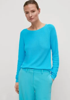 Strickpullover aus Lyocellmix-Comma Fashion