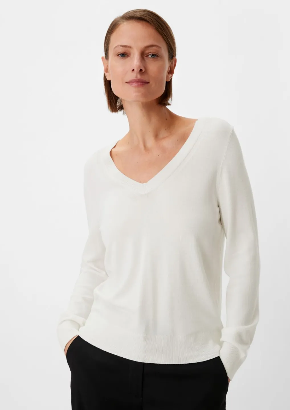 Strickpullover aus Viskosemix-Comma Hot