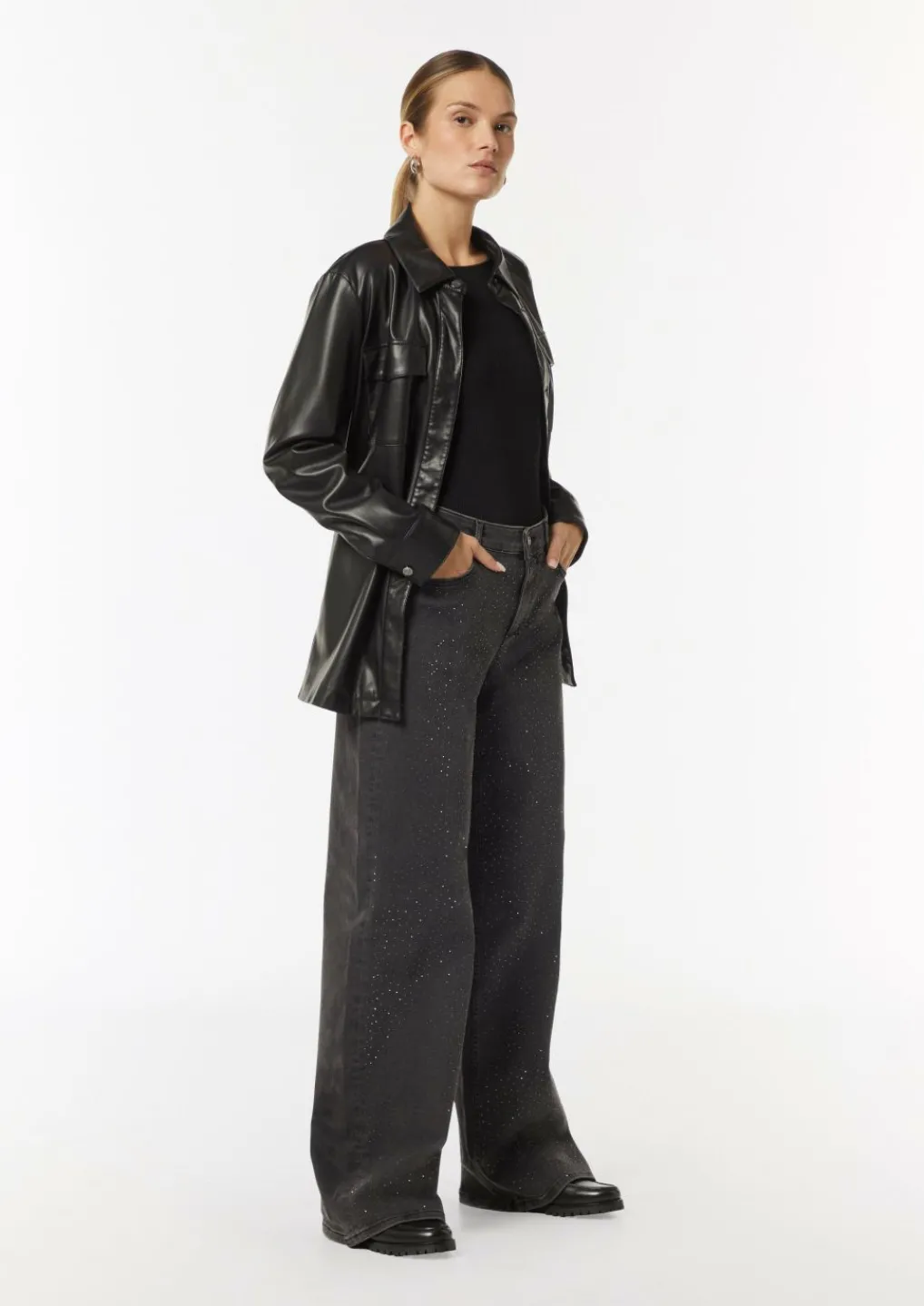 Strickpullover im Slim Fit-Comma Hot