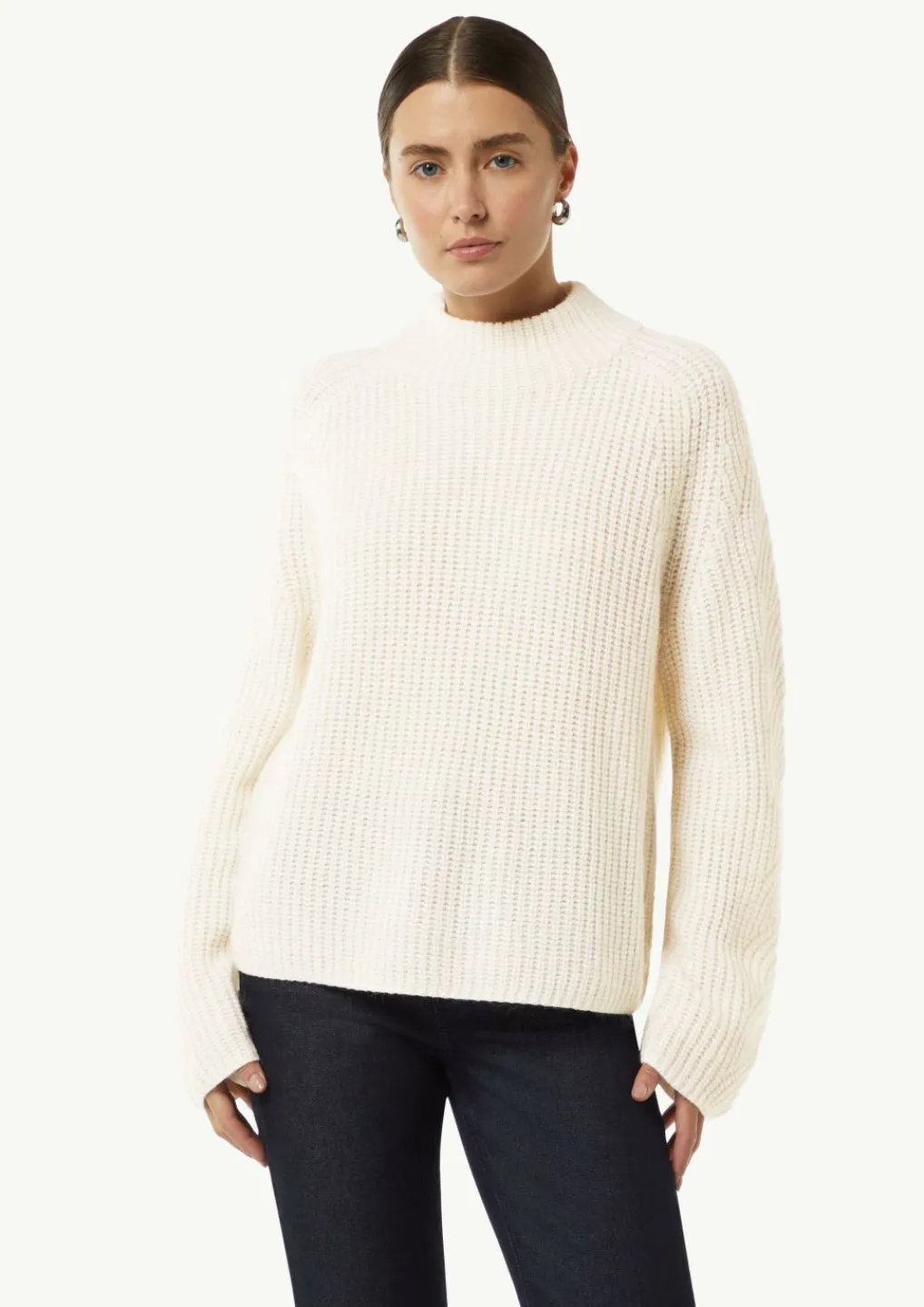 Strickpullover mit Alpaka und Kaschmir-Comma Sale