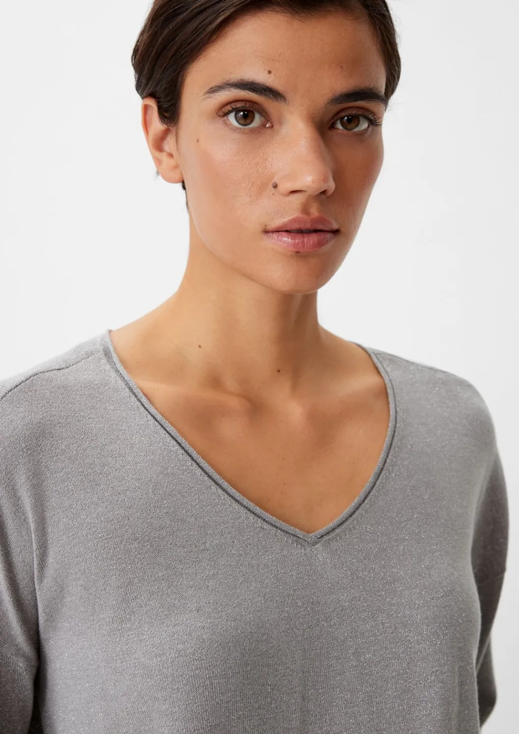 Strickpullover mit Glitzergarn-Comma Outlet
