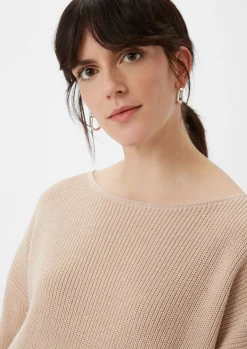Strickpullover mit Kontrast-Details-Comma Fashion