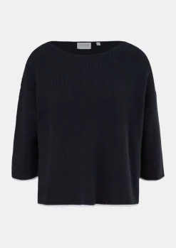 Strickpullover mit Kontrast-Details-Comma Clearance