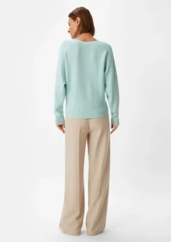 Strickpullover mit Musterstruktur-Comma Outlet
