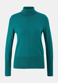 Strickpullover mit Rippmuster-Comma Best