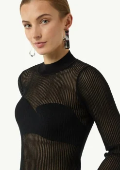 Strickpullover mit Rippstruktur-Comma Online
