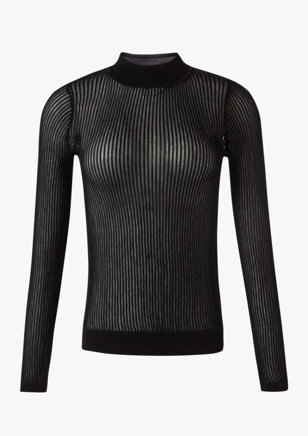 Strickpullover mit Rippstruktur-Comma Online