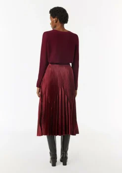 Strickpullover mit seitlich geschlitztem Saum-Comma Outlet