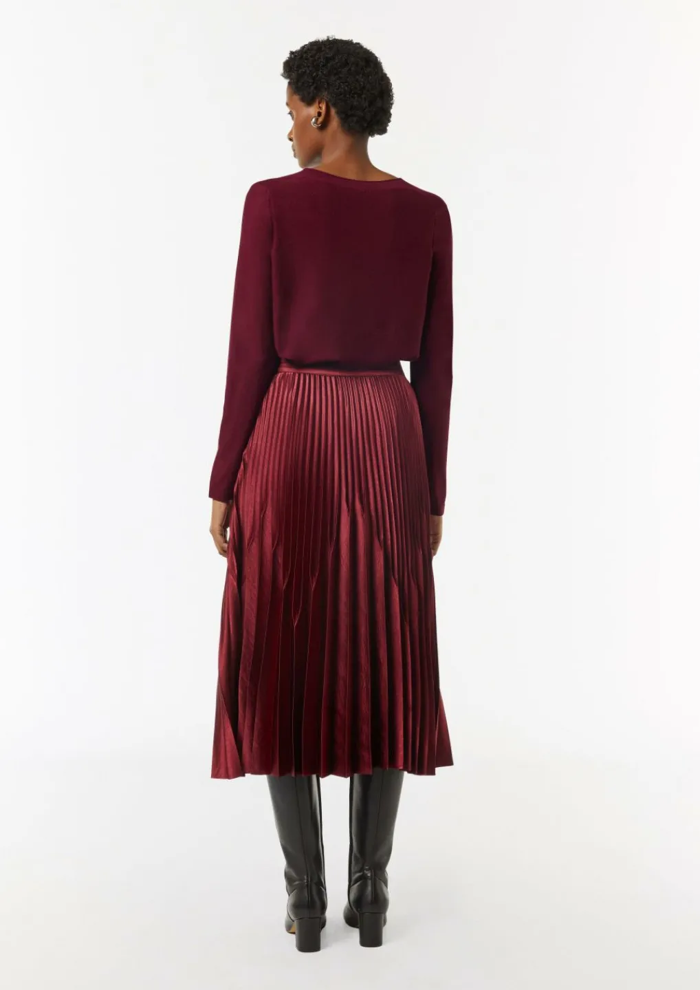 Strickpullover mit seitlich geschlitztem Saum-Comma Outlet